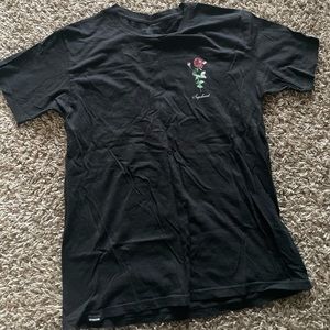 Black Shirt w/ Rose